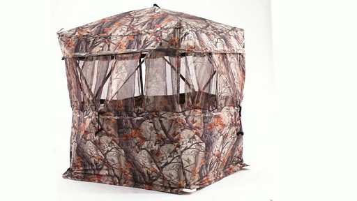 The VS360 6 1/2' x 6 1/2' 5-hub Ground Blind 360 View - image 10 from the video